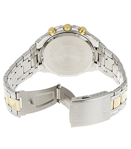 Casio Edifice Chronograph Men's Watch Silver Gold Metal ED426 Watch for Man 556S