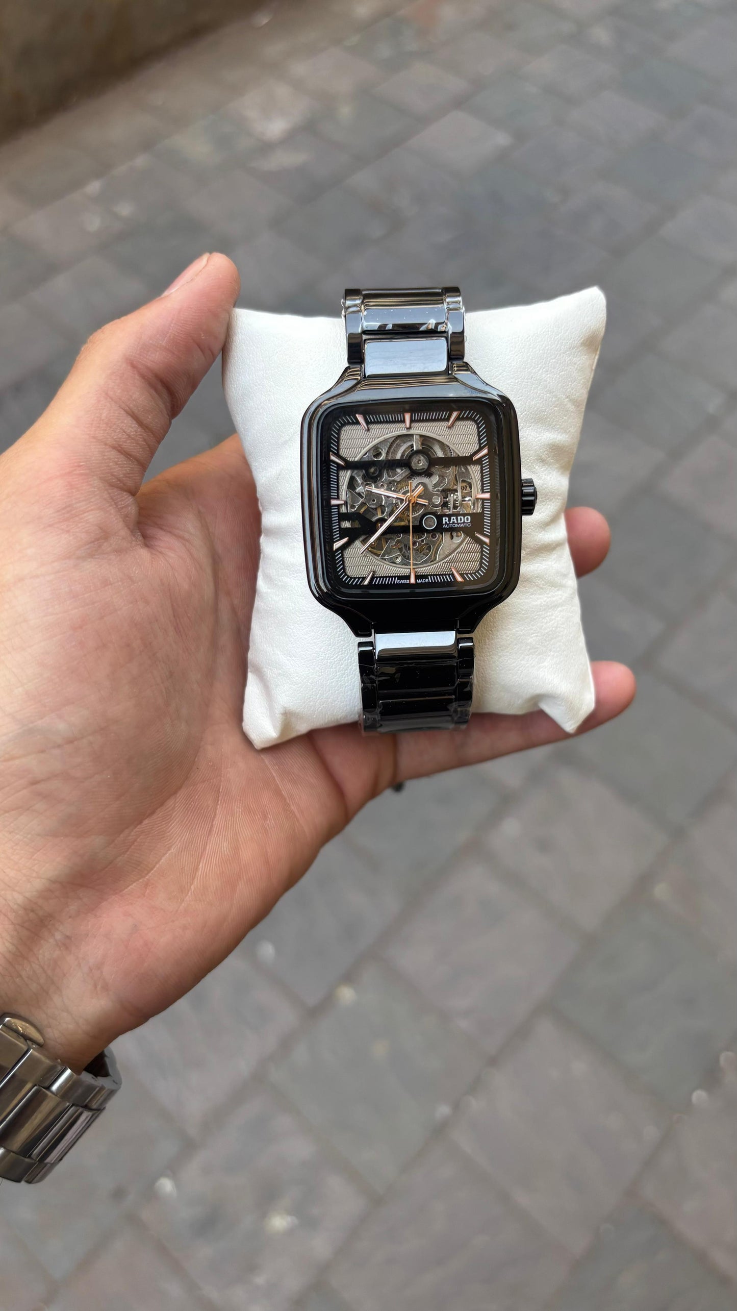 Rado Ceramic Automatic Open Heart Watch For Men's