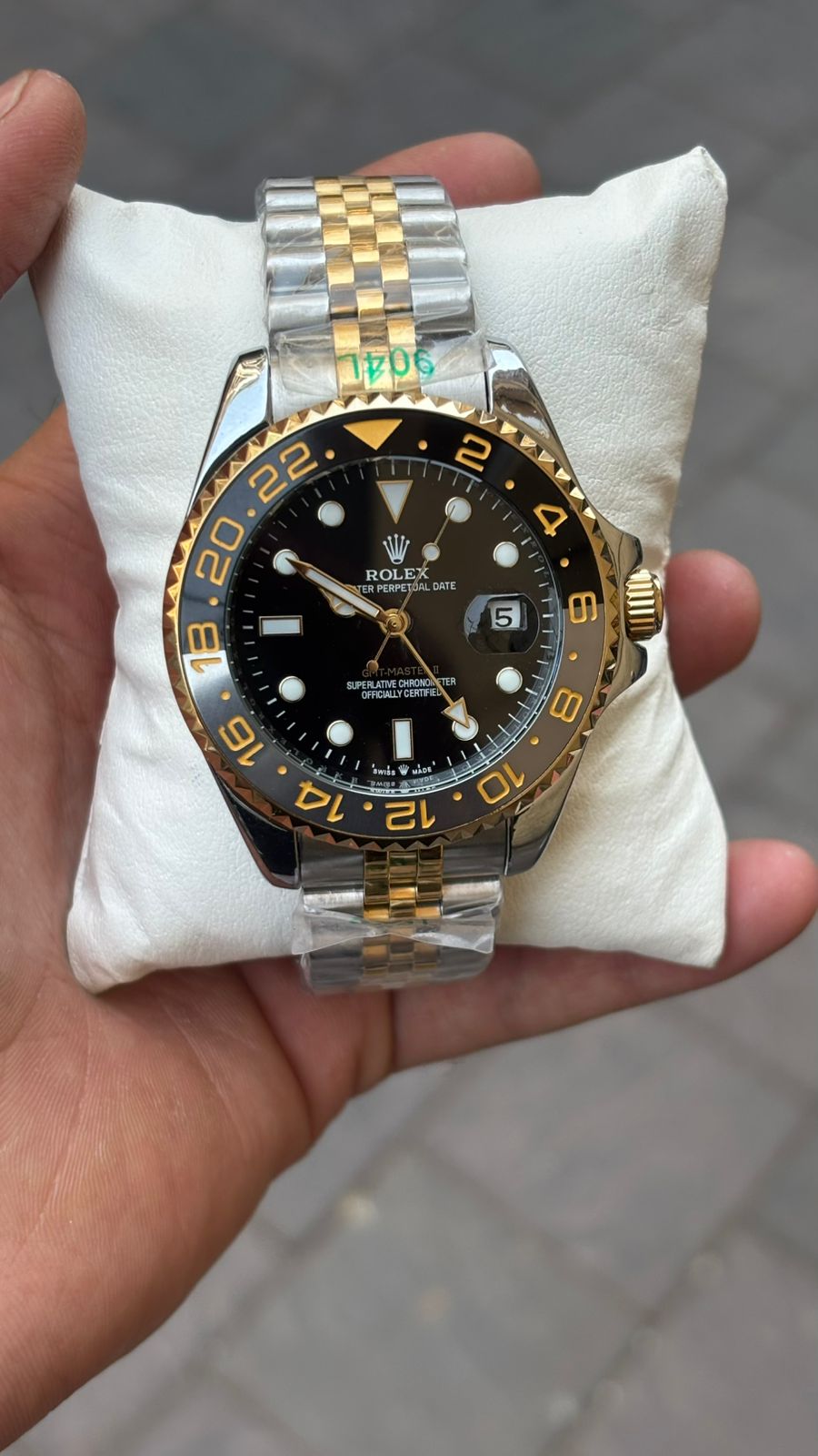 Ro.lex GMT-Master II Black Dial Automatic Men's Watch