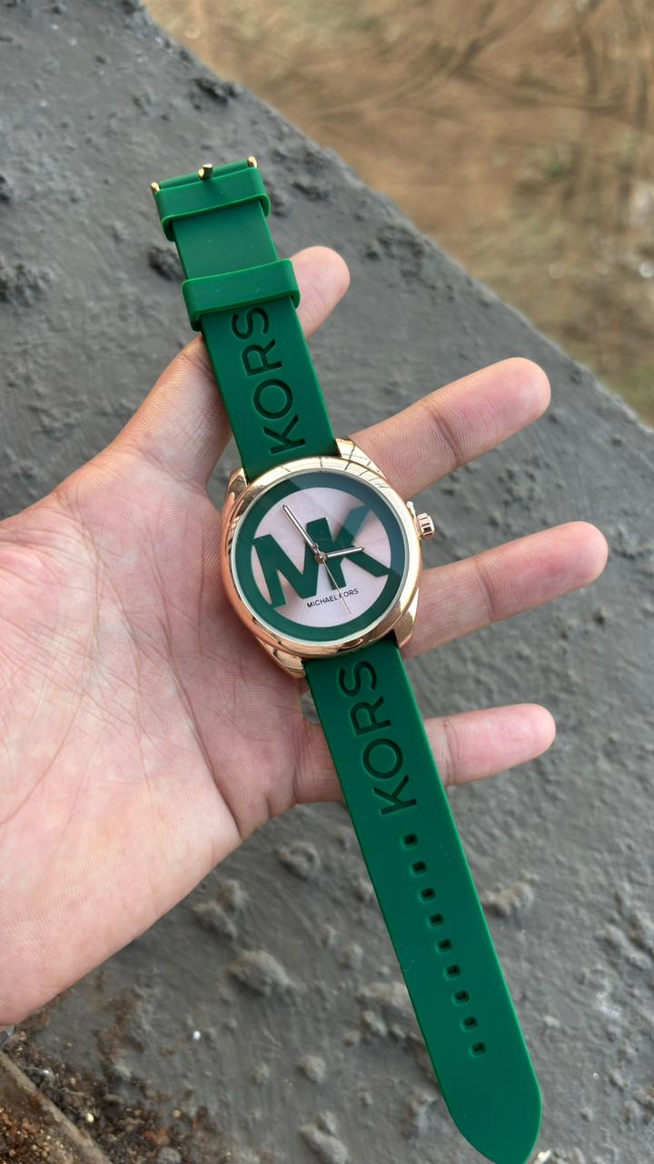 Michael kors Round Green Watch