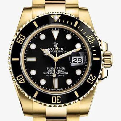 Rol.ex Automatic Black Dial Men's Watch