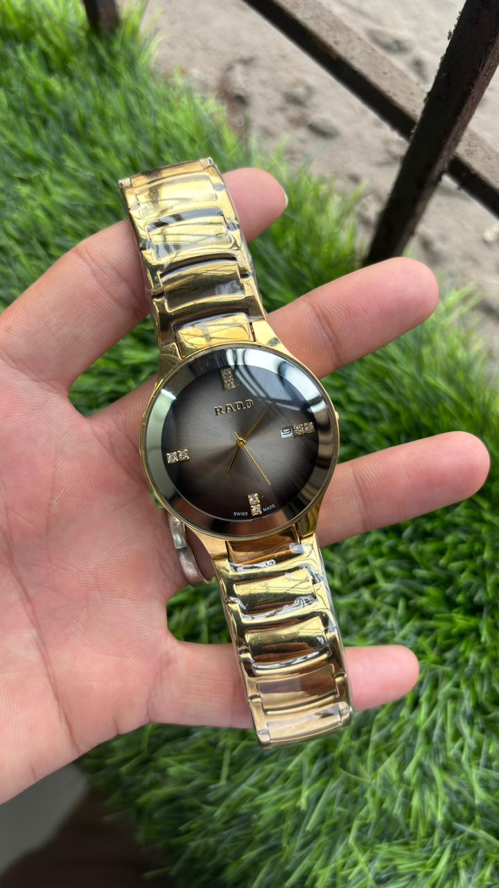 Rado Centrix Gold For Analog Watch For Men's