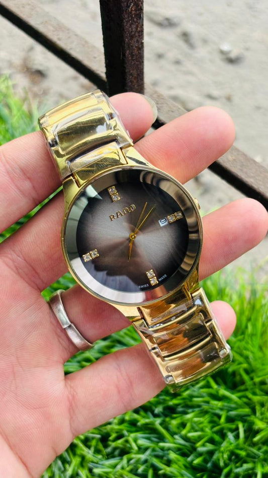Rado Centrix Gold For Analog Watch For Men's