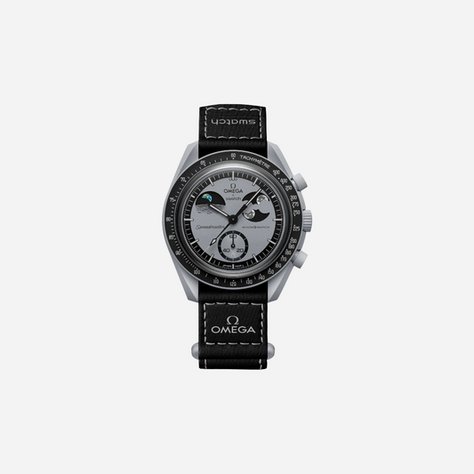 Omega X Swatch Bioceramic Moonswatch Mission To Earthphase Watch