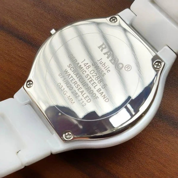 Rado White Dial Ceramic For Men's Watch