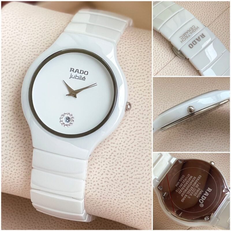Rado White Dial Ceramic For Men's Watch