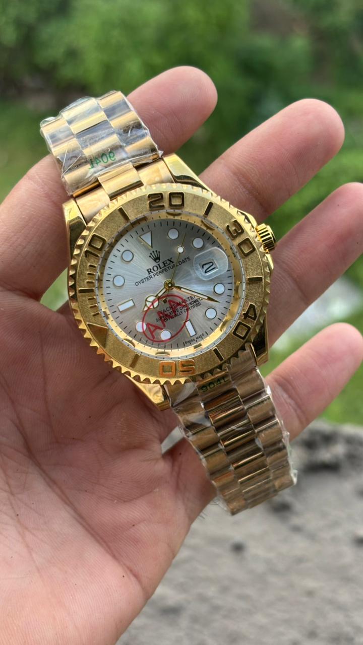 Rolex Yacht Master White Dial Men's Watch