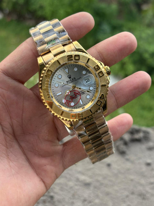 Rolex Yacht Master White Dial Men's Watch