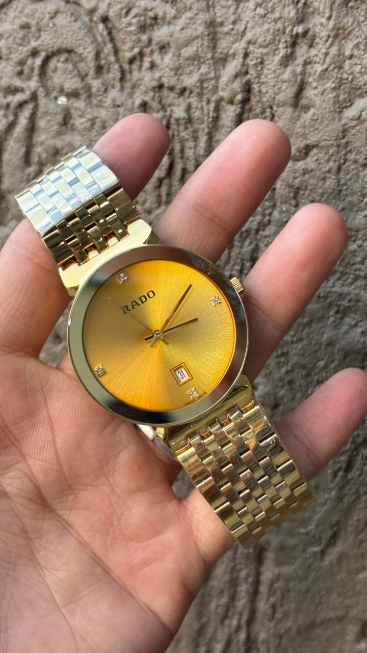 Rado Florence Classic Gold Dial Quartz Men's Watch