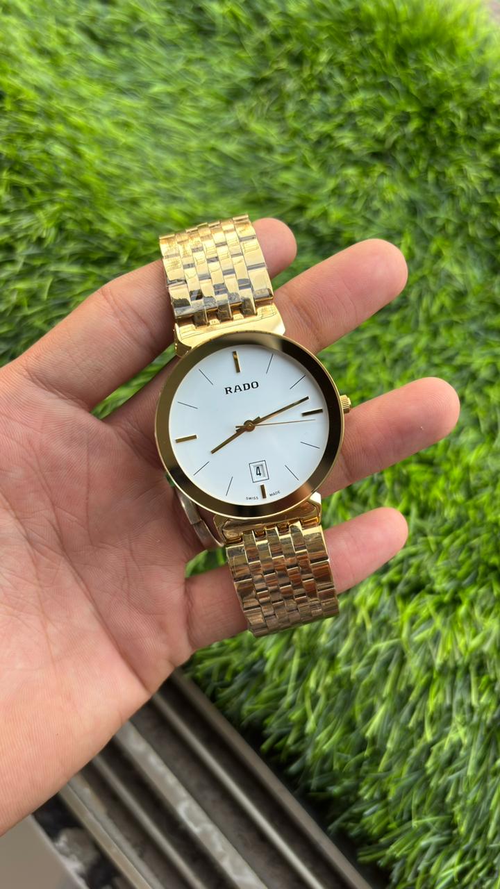 Rado Florence White Dial Analog Watch For Men's