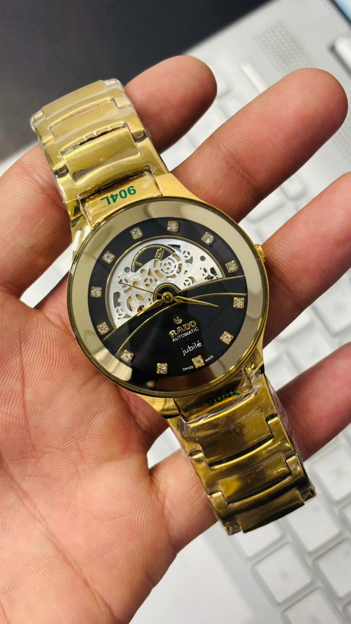 Rado Automatic Jublie Black Diamond Dial Men's Watch