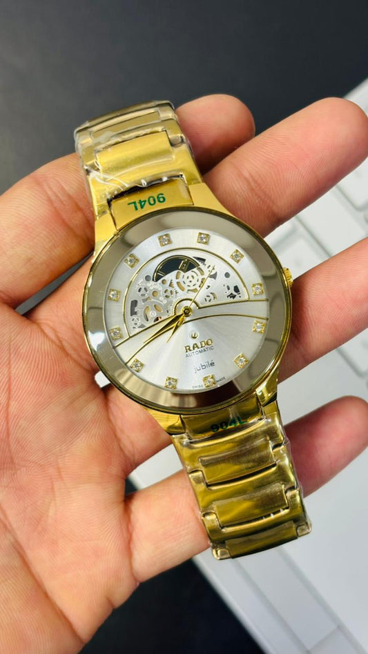Rado Automatic Jublie White Dial Men's Watch