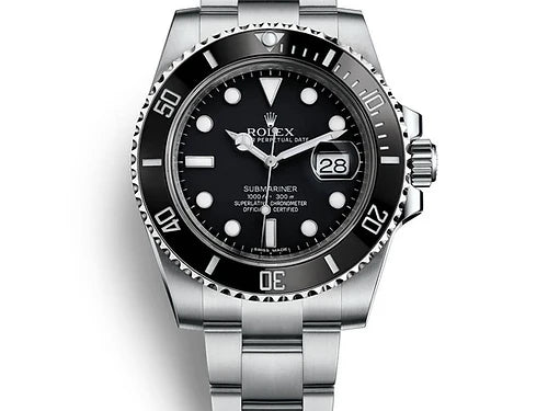 Rol.ex Automatic Black Bezel Men's Watch