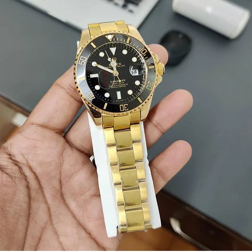 Rol.ex Automatic Black Dial Men's Watch