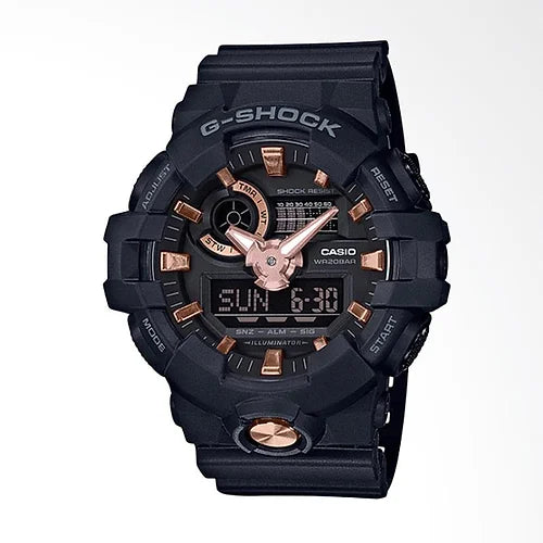 CASIO G-Shock Jam Tangan Pria - Black [GA-710B-1A4DR]