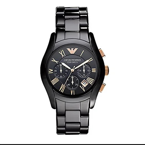 Emporio Ar.mani Black Chronograph Men's Watch