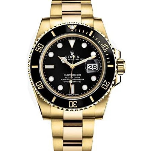 Rol.ex Automatic Black Dial Men's Watch