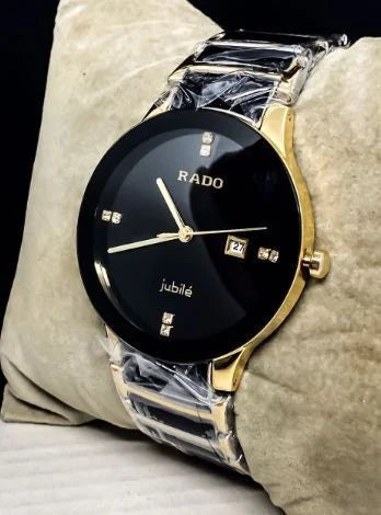 Rado Ceramic Black Dial For Men's Analog Watch