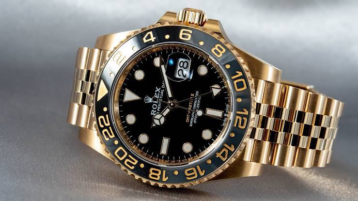 Ro.lex GMT-Master II Black Dial Automatic Watch For Men's