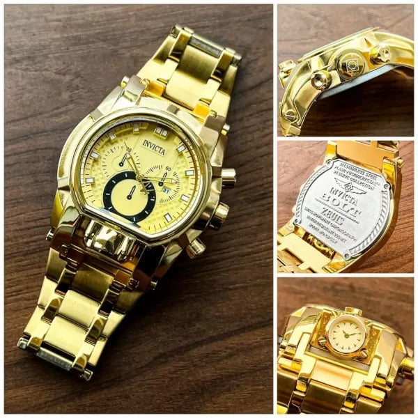 Invicta Classic Gold Mens Watch
