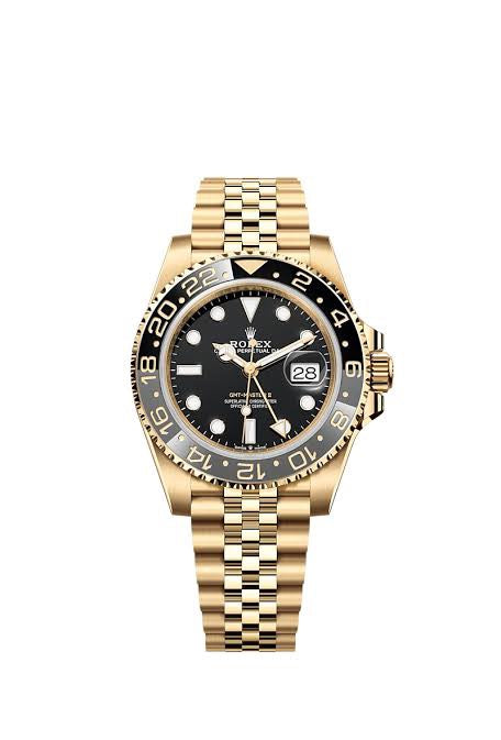 Ro.lex GMT-Master II Black Dial Automatic Watch For Men's