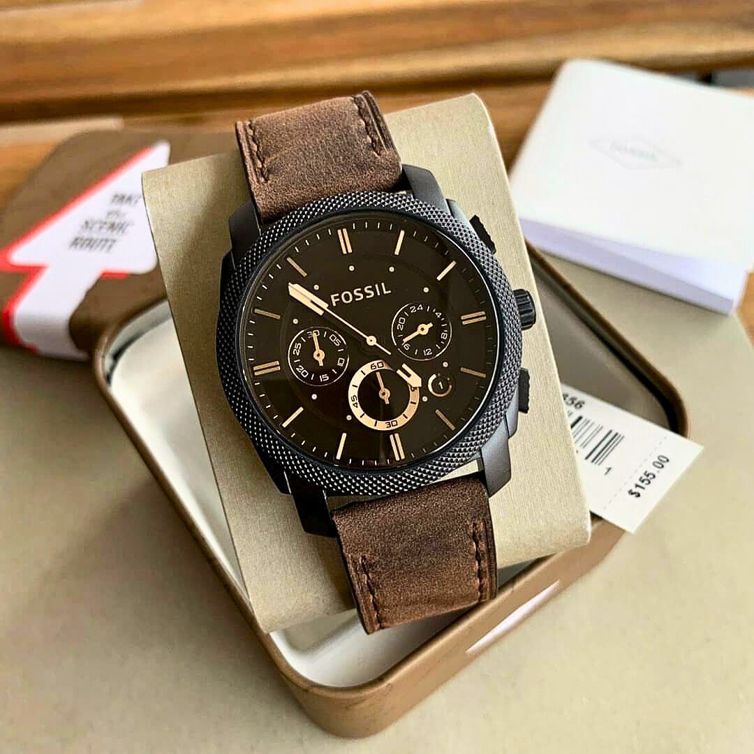 Fossil - FS4656 Leather belt Men's Watch